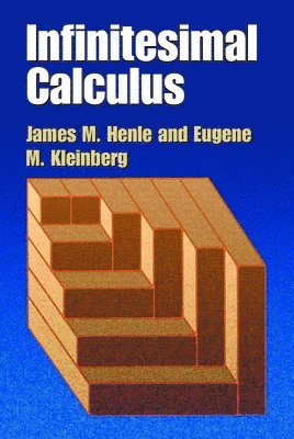 Infinitesimal Calculus 1