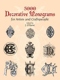 bokomslag 5000 Decorative Monograms for Artists and Craftspeople