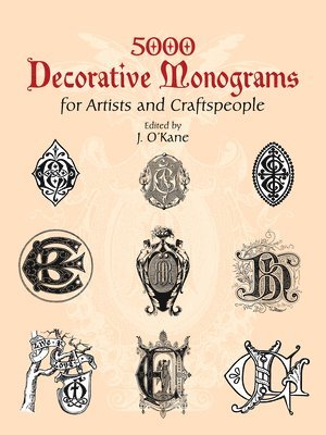 5000 Decorative Monograms for Artists and Craftspeople 1