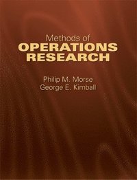bokomslag Methods of Operations Research