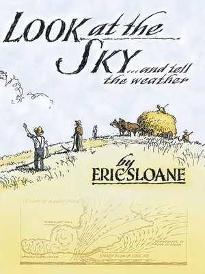 Eric Sloane - Look at the Sky and Tell the Weather, Häftad