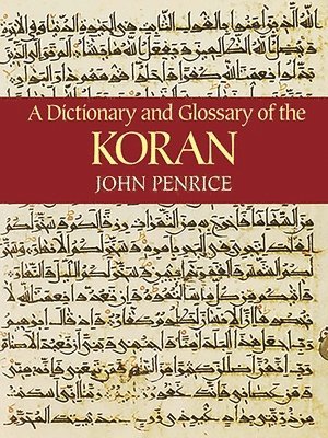 bokomslag Dictionary and Glossary of the Koran