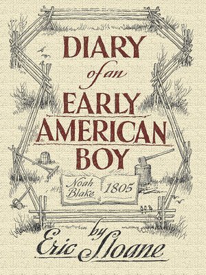 Eric Sloane - Diary of an Early American Boy, Häftad
