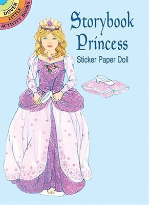 bokomslag Storybook Princess Sticker Pap Doll