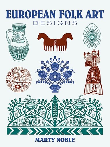 Marty Noble - European Folk Art Designs, Häftad
