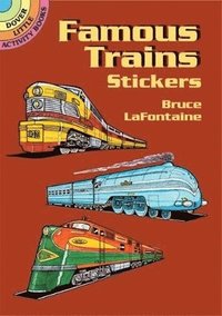 bokomslag Famous Trains Stickers