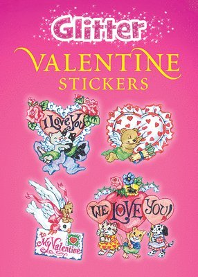 Glitter Valentine Stickers 1