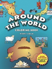bokomslag Around the World Coloring Book