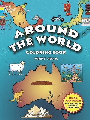 Around the World Coloring Book 1