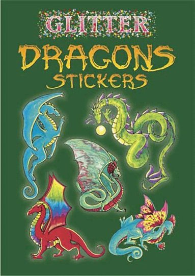 Christy Shaffer - Glitter Dragons Stickers, Häftad