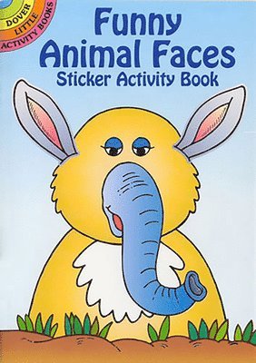 Funny Animal Faces Sticker Activity Book 1