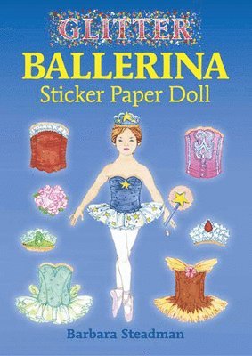 Glitter Ballerina Sticker Paper Doll 1