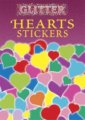 bokomslag Glitter Hearts Stickers