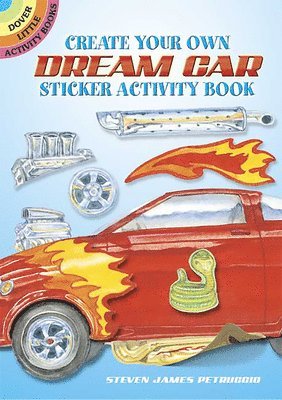 bokomslag Create Your Own Dream Car Sticker Activity Book