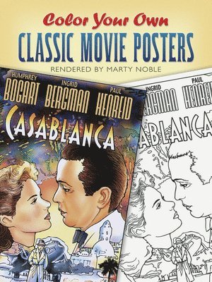 bokomslag Color Your Own Classic Movie Posters