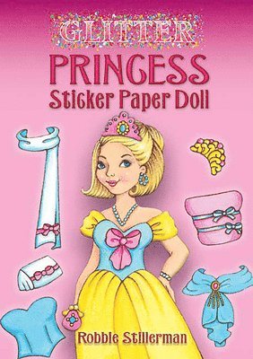 bokomslag Glitter Princess Sticker Paper Doll