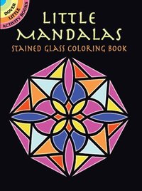 bokomslag Little Mandalas Stained Glass Coloring Book