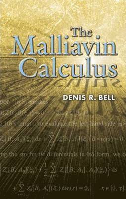 bokomslag The Malliavin Calculus