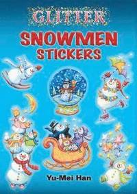 bokomslag Glitter Snowmen Stickers
