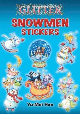 bokomslag Glitter Snowmen Stickers