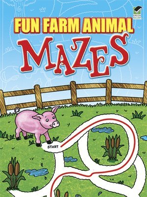 bokomslag Fun Farm Animal Mazes