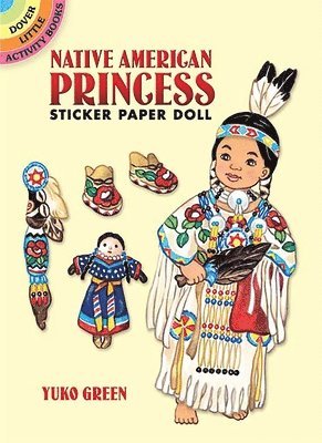 Native American Princess Sticker Paper Doll 1