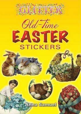 Glitter Old-Time Easter Stickers 1