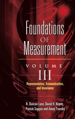 bokomslag Representation, Axiomatization, and Invariance