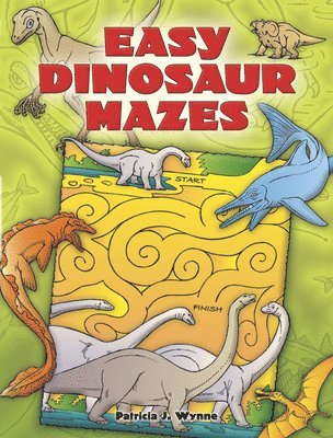 bokomslag Easy Dinosaur Mazes