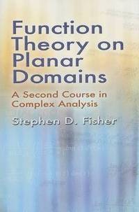 bokomslag Function Theory on Planar Domains