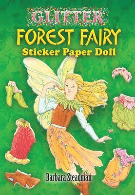 bokomslag Glitter Forest Fairy Sticker Paper Doll