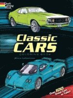 bokomslag Classic Cars Coloring Book