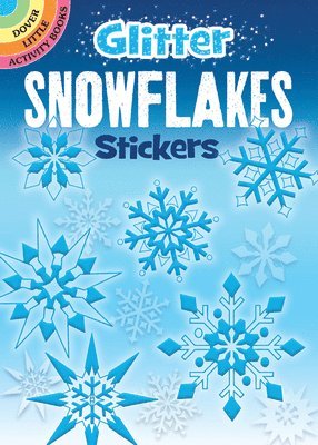 bokomslag Glitter Snowflakes Stickers