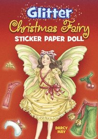 bokomslag Glitter Christmas Fairy Sticker Paper Doll