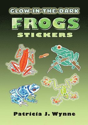 bokomslag Glow-In-The-Dark Frogs Stickers