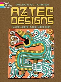 bokomslag Aztec Designs Coloring Book