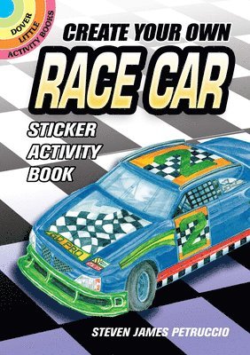 Create Your Own Race Car Sticker Activity Book 1