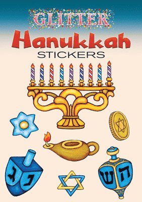 Glitter Hanukkah Stickers 1