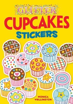 Glitter Cupcakes Stickers 1