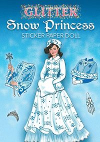 bokomslag Glitter Snow Princess Sticker Paper Doll