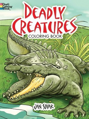 bokomslag Deadly Creatures Coloring Book