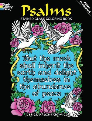 Psalms Stained Glass Coloring Book 1