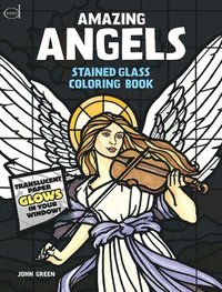 bokomslag Amazing Angels Stained Glass Coloring Book