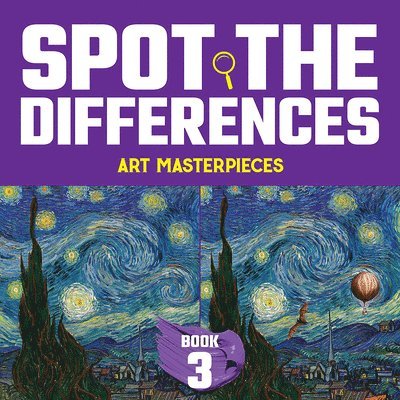 Spot the Differences: Art Masterpieces, Book 3