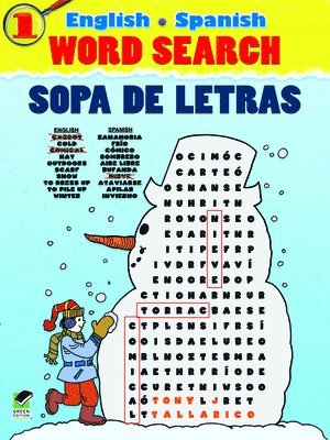 English-Spanish Word Search Sopa de Letras #1 1