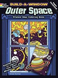 bokomslag Build a Window Stained Glass Coloring Book, Outer Space