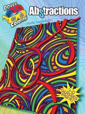 3-D Coloring Book - Abstractions 1