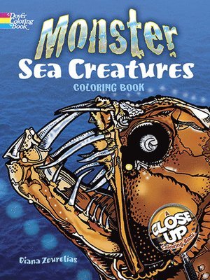 Monster Sea Creatures Coloring Book
