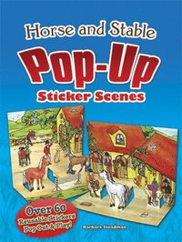 bokomslag Horse and Stable Popup Sticker Scenes