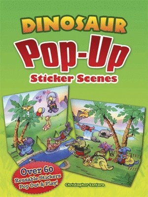 bokomslag Dinosaur Popup Sticker Scenes